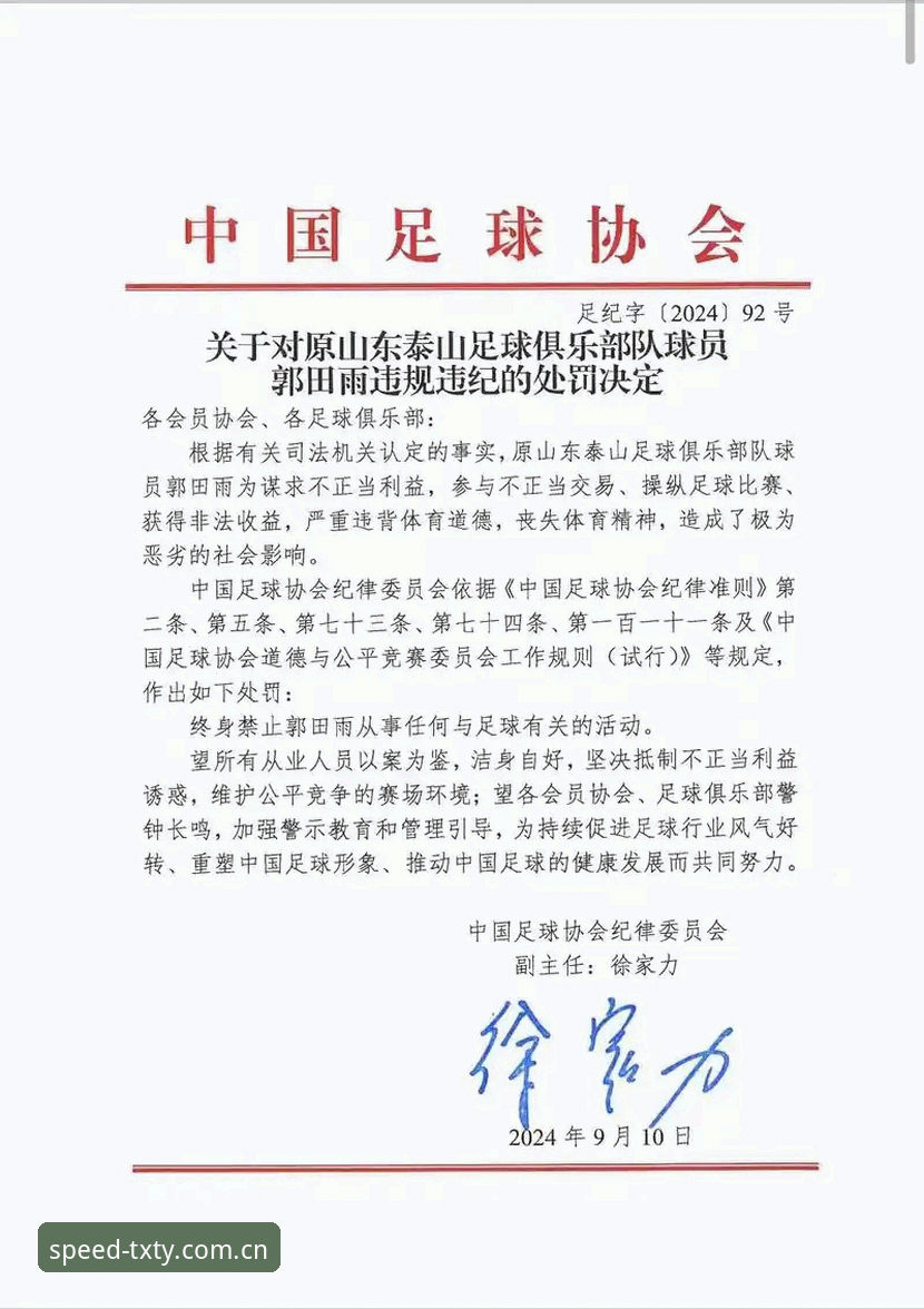 速度与激情体育 足协第三批禁足名单解读教程:在天行体育平台追踪中国足球净化风暴
